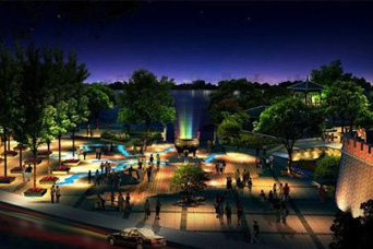 園林景觀(guan)炤明