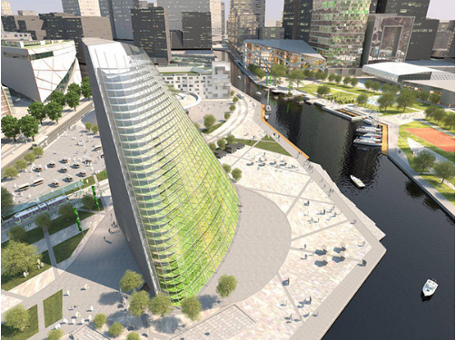 借力LED，瑞典16層高“植物大廈”年産量估達55