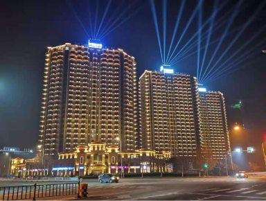 威海市華瀚大湖(hu)公館(guan)樓體及週邊景觀亮(liang)化(hua)工程