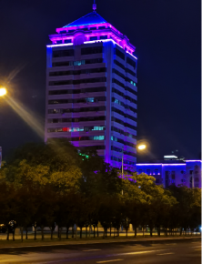 威海衞生大廈亱景亮(liang)化